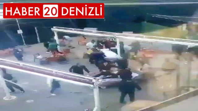 Saldırı sonrası hastane kafeteryasına yaşanan panik anlarının görüntüsü ortaya çıktı