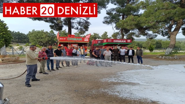 Avcılar yangın gönüllüsü oldu