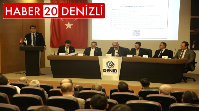 DENİB 2023 yılı olağan genel kurul toplantısını gerçekleştirdi