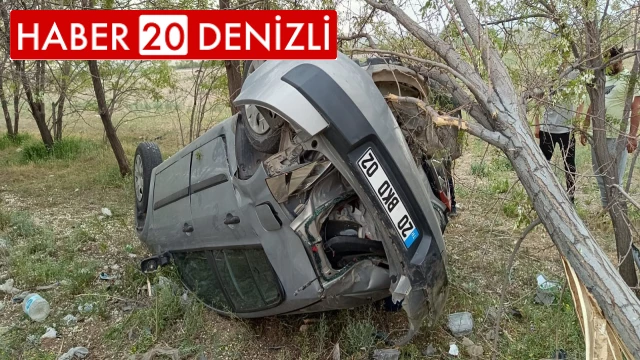 Denizli’den Mersin’e cenazeye giden aile Konya’da kaza yaptı: 1’i ağır 4 yaralı