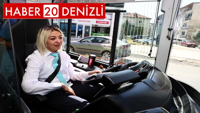 4 çocuk, 2 torun sahibi kadın otobüs şoförü olma hayaline kavuştu