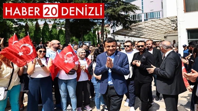 Denizli Büyükşehirde 1 Mayıs Coşkusu