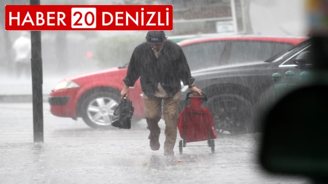 Denizli ve Uşak'ta yerel kuvvetli yağışlar bekleniyor