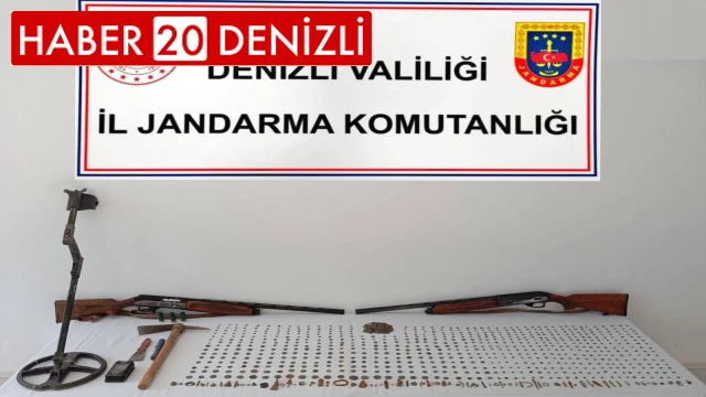 Denizli’de 1152 parça tarihi eser ele geçirildi