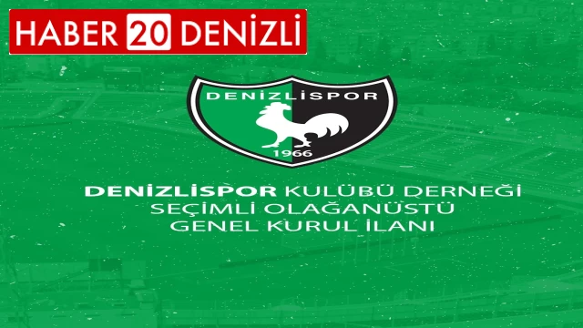 Denizlispor’da 15 günde yeniden kongre kararı alındı