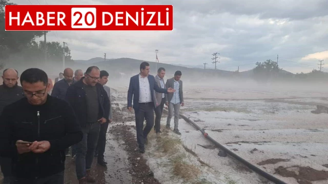 Dolu ekili arazilerde yüzde 80 oranında zarar oluşturdu