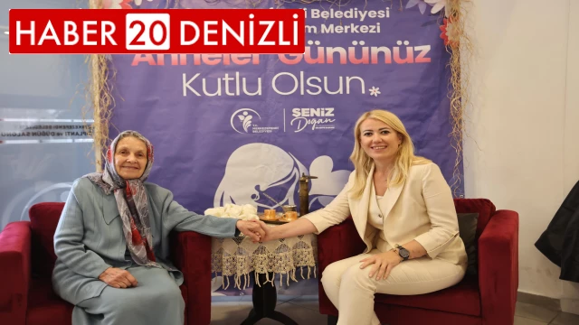 Merkezefendi Alzheimer Yaşam Merkezi’ndeki büyüklerin Anneler Günü kutlandı