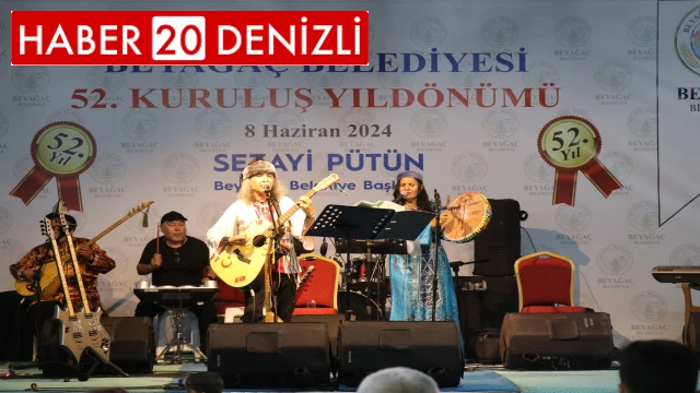 Beyağaç Belediyesi 52. yaşını coşkuyla kutladı