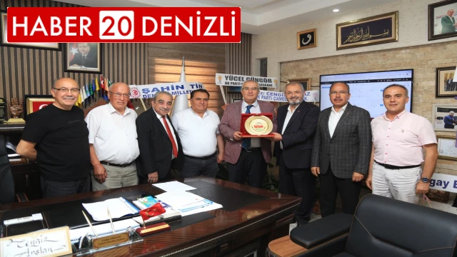 Denizli Belediye Başkanları Derneği'nden Başkan Arslan'a ziyaret