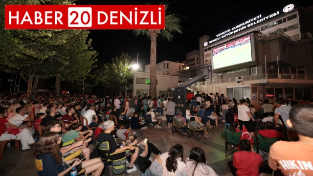 Denizli, EURO 2024 coşkusunu Büyükşehir ile yaşadı