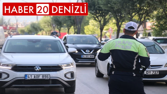 Denizli’de bayramın trafik bilançosu açıklandı