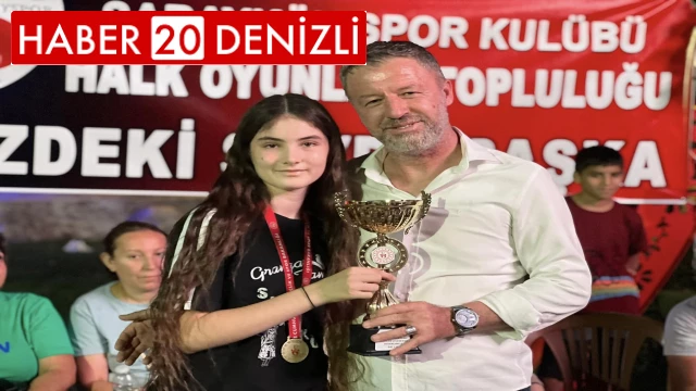 Sarayköy’de şampiyonlara yakışır karşılama