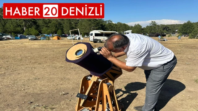 1700 rakımlı Topuklu Yaylası 250'si çocuk 1500 gökbilim sevdalısını buluşturdu