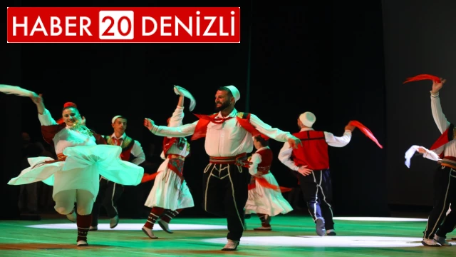 Denizli 18. Uluslararası Halk Dansları Festivali sona erdi