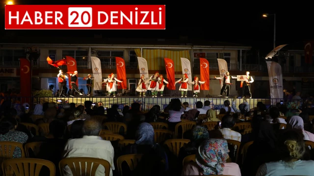 Denizli Büyükşehirin halk dansları festivali kentin dört bir yanında devam ediyor