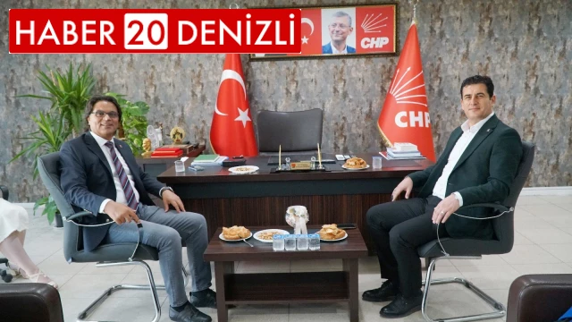 Denizli'de AK Parti'den CHP'ye iadei ziyaret