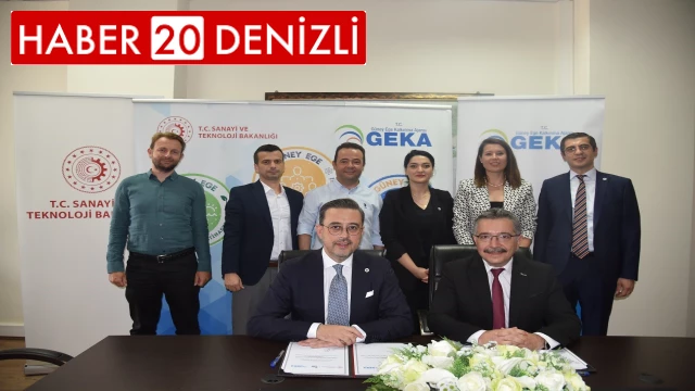 GEKA ve DSO, Denizli sanayisinin sürdürebilir geleceği için önemli bir adım attı