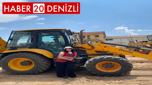 İş makinesi merakı 42 yaşındaki kadını operatör yaptı