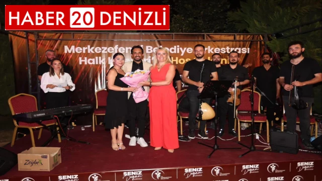 Merkezefendi’de yaz konseri düzenlendi