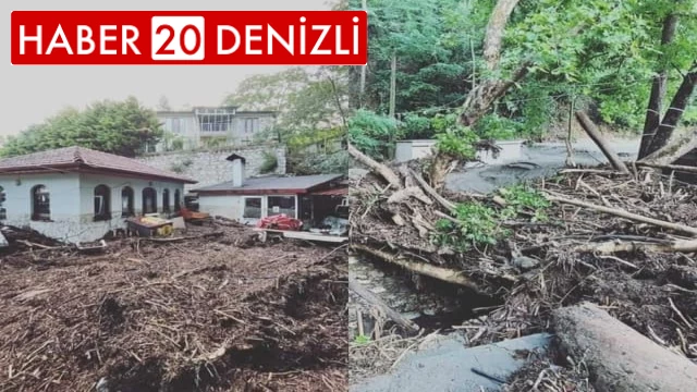 Taşan Yardan Çayı kafeteryada maddi zarara neden oldu