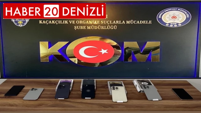 Telefon kaçakçısı uygulama noktasında yakalandı