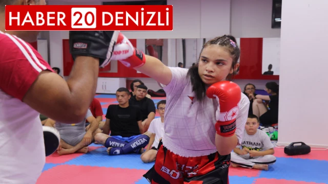 Üst üste 6 müsabakaya çıkan 14 yaşındaki Dürdane, Türkiye şampiyonu oldu