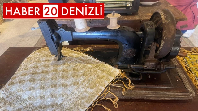 224 yıllık tarihi dikiş makinasına gözü gibi bakıyor