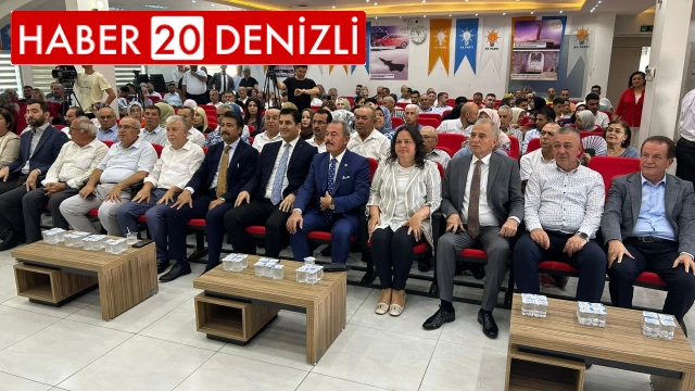 Denizli AK Parti’de 23. yaş coşkusu yaşandı