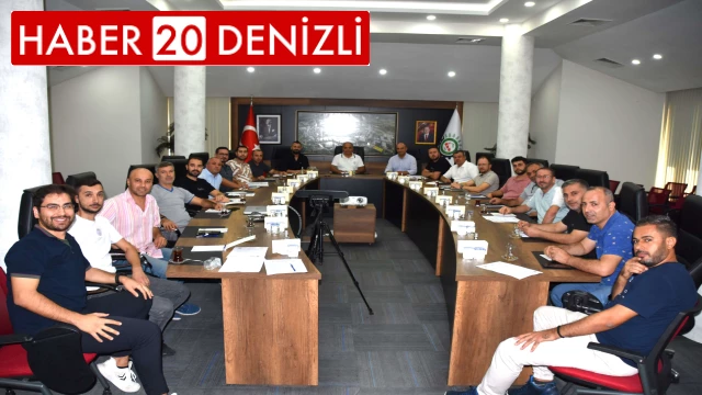 Denizli OSB Süper Liginin teknik toplantısı ve kura çekimi yapıldı