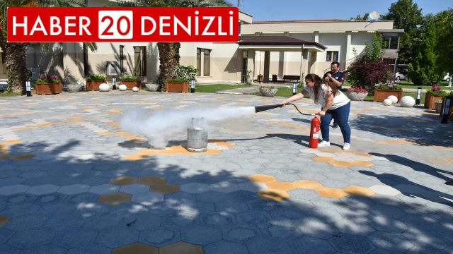 Denizli OSB’de 'Acil Durum ve Temel Yangın Bilgisi' eğitimi gerçekleştirildi