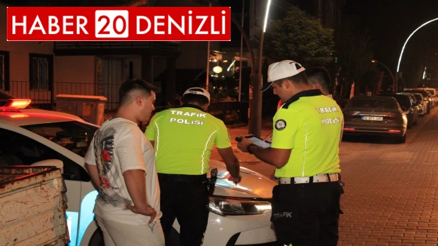 Denizli’de trafik magandalarına 1.3 milyon ceza uygulandı