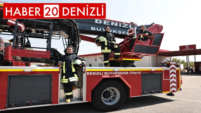 Denizli'nin ilk kadın ateş savaşçıları yetişiyor