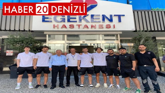 Denizlispor'un sağlığı Özel Egekent Hastanesine emanet