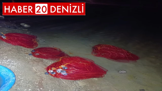 Dımbazlar Göledinde kaçak avlanan 2 kişi suçüstü yakalandı