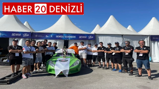 DOSTEK Kolejinin elektrikli aracı Teknofest'te Türkiye 1. oldu