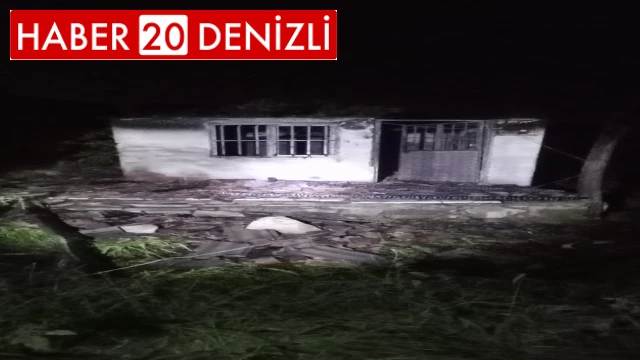 Evde çıkan yangın ormanlık alana ulaşmadan söndürüldü