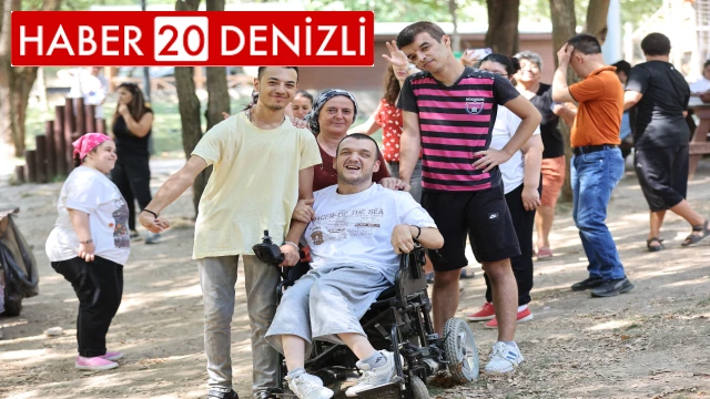 Özel bireyler Ornaz Vadisinde doyasıya eğlendi