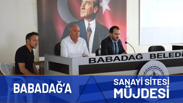 Babadağ sanayi sitesine kavuşuyor