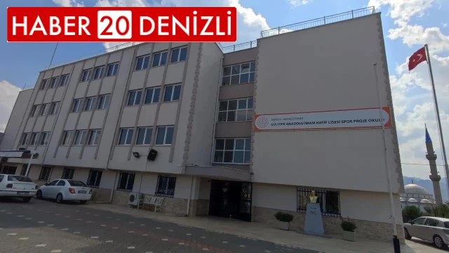 Denizli’de Anadolu İmam Hatip Lisesi Spor Proje Okulu açıldı