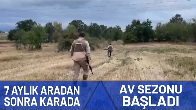 Karada av sezonu açıldı