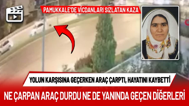 Kaza görüntüleri vicdanları sızlattı