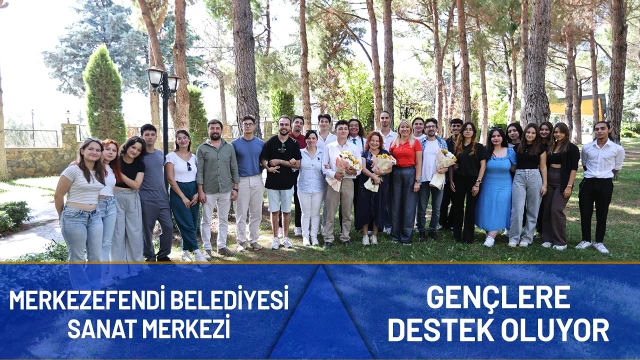 Merkezefendi Belediyesi Sanat Merkezi gençlere destek oluyor