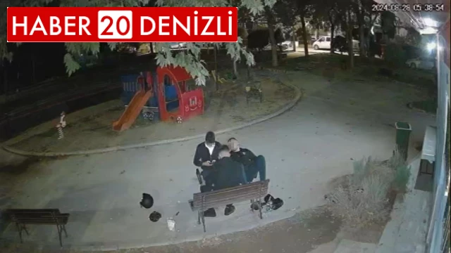 'Rahatsız etmeye hakkı yok' deyip taşla güvenlik kamerasını kırdı