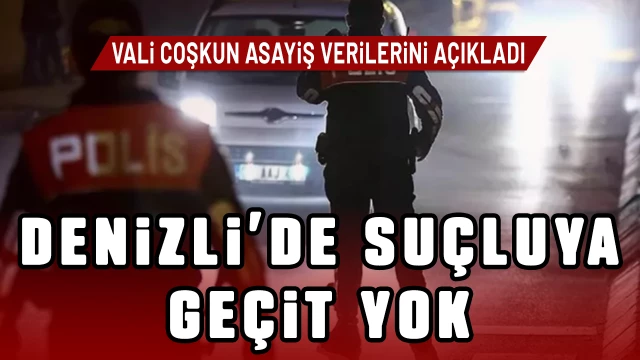 Vali Coşkun: “Kentteki asayiş olaylarının yüzde 95,6’ı aydınlatıldı”