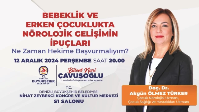 Denizli Büyükşehirden anne babalara özel seminer