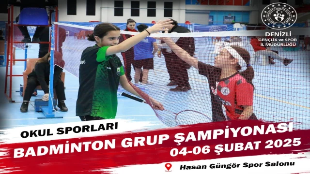 Badminton Gençler müsabakalarına Denizli ev sahipliği yapacak