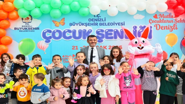 ÇOCUKLAR DENİZLİ BÜYÜKŞEHİR İLE UNUTULMAZ ARA TATİL YAŞIYOR