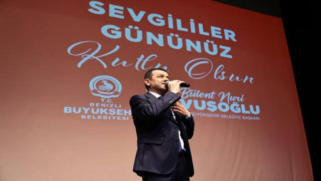 Denizli Büyükşehirden 14 Şubat sürprizi