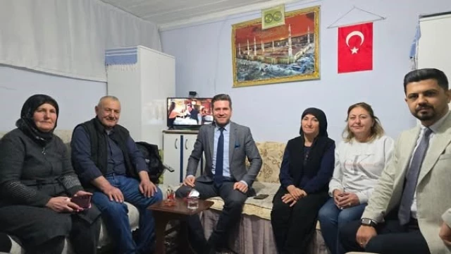 Başkan Tatık orucunu Şayan ailesinin sofrasında açtı