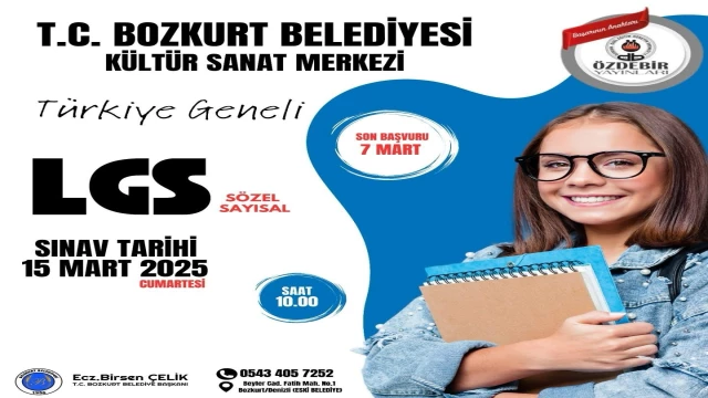 Bozkurt Belediyesinden öğrencilere ücretsiz LGS deneme sınavı